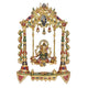 Brass Ganesha Swing (Height : 27 Inches) (MultiColour)