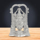 Brass Tirupati Balaji Idol for Pooja Room in Silver Colour (Height: 8 inches