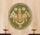 AONA Brass Tirupati Balaji Plate Wall Hanging
