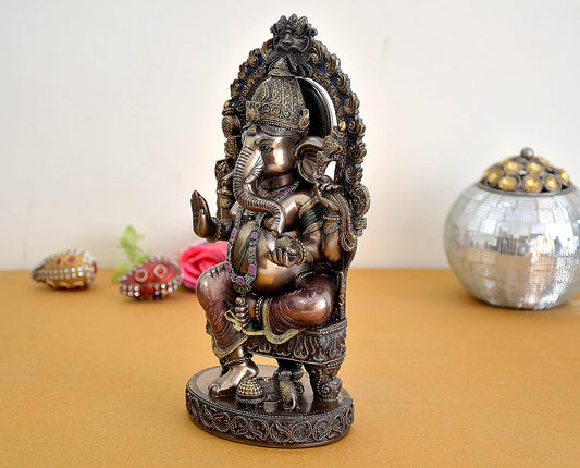 Resin Lord Ganesha Idol (Height 10 Inches)