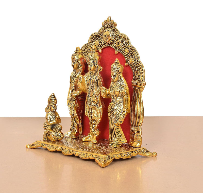 Metal Ram Darbar Statue (Height :9.5 Inch)