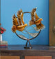 Iron Flying Bird pair showpiece (Weight: 1 kg)