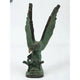 Brass Green Patna Eagle Sculpture (Height : 8 Inches)