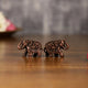 Pure Copper miniature Elephant Idol (Height: 1 Inch)