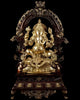 AONA Handcrafted Brass Ganesha Statue