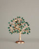 AONA Pure Brass Kalpavriksha Tree with Stone Inlay