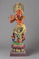 AONA Pure Brass Lord Krishna Murti Hand-Painted