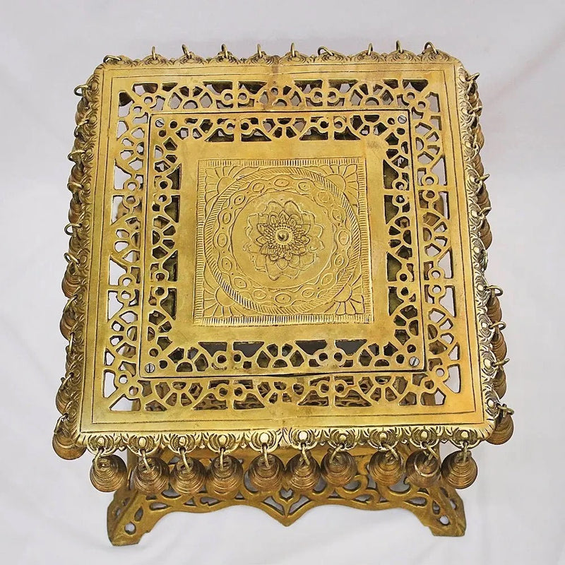Brass Decorative Table Stand (Height:11 Inches)