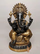 AONA Brass Large Size Ganesha Sculpture