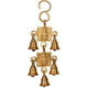 Brass Ganpati Hanging Bells 9 inches