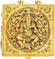 Natural Brass Lord Ganesha Box 4 inches