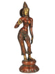 Goddess Parvati Shivakamsundari Brass Idol 10 Inches