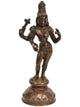 Ardhanarishvara Brass Sculpture | Handmade Shiva Shakti Statue 8 inches