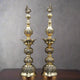 Superfine Brass Pair of Peacock Lamps (Height : 25 Inches)