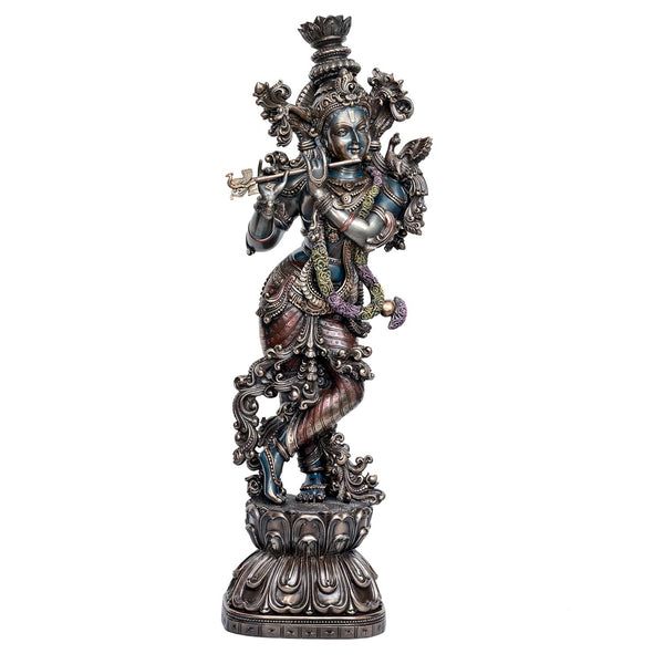 Resin Murli Manohar Krishna Statue (Height: 30 Inches) Entryway Setting