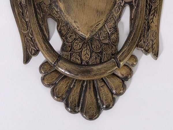 Brass Eagle Vintage Door Knocker (Height : 9 Inches)