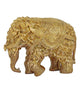 Natural Brass Nari Kunjara Airavata (Elephant) Statue (Height : 11 Inches)