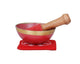Brass Tibetan Buddhist Lotus Singing Bowl (Height: 4 cm)