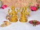 Brass Lord Ganesha Lakshmi Murti (Height 5 Inch)