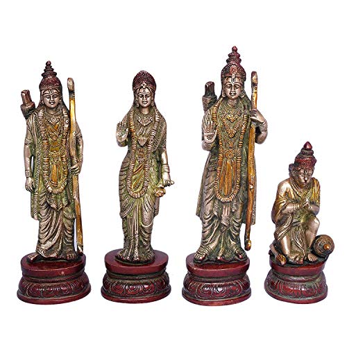 Brass Ram Darbar Sculpture (Height - 9 inches)