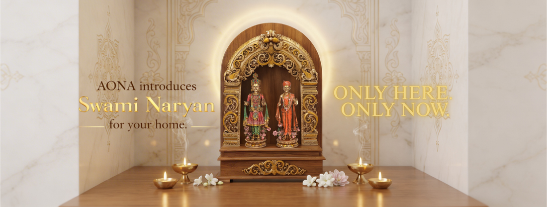 Swaminarayan statue for home temple