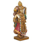 Shrinath Ji Standing Sculpture Dwarkadhish Statue Shreenath Ji Idol Figurine Murti for Temple Puja Home Office Decor Gifting Purpose 10 Inches