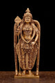 Lord Batu Malai Sri Murugan Brass Statue | Kartikeya Idol | 30 cm