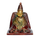 Brass Antique Goddess Tulja Bhavani Idol Statues (4.5" x 3" x 6" inch Brown)