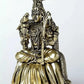 Natural Brass Statue of Goddess Rajarajeshwari 4 inches