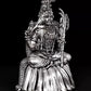 Brass silver Statue of Goddess Rajarajeshwari 4 inches