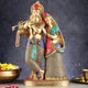 Superfine Brass Large standing Radha Krishna (Height:24 Inches)