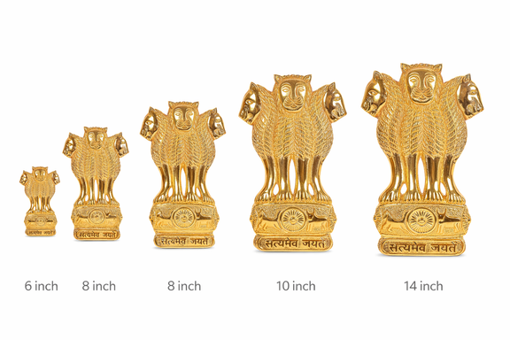 AONA Metal Ashoka Stambh Wall Decor