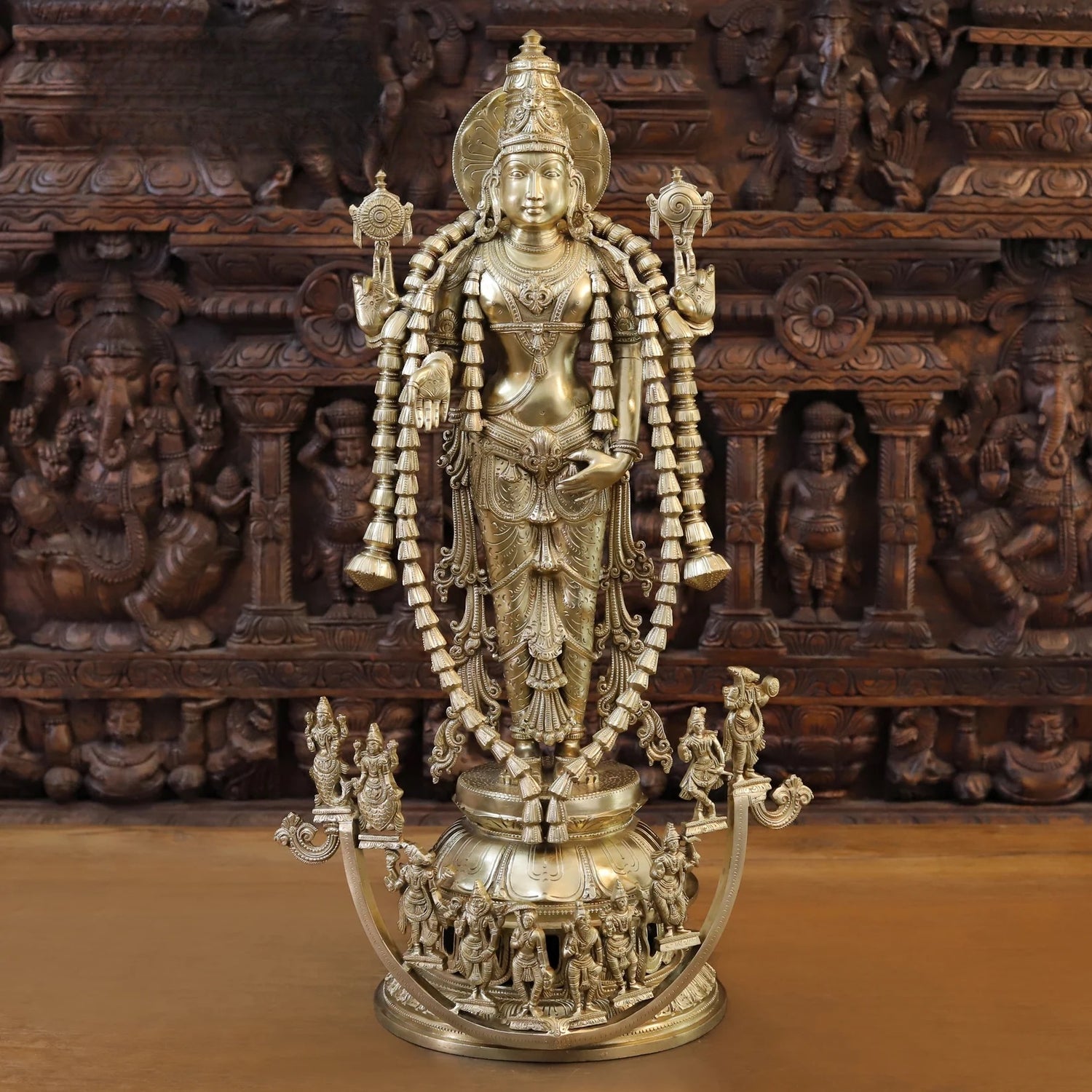 AONA Bronze Large Size Vishnu in his 10 Avatar Idol