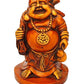 Laughning Buddha Idol - (Brass Height 11")