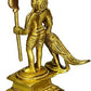 Kartikeya with Peacock Brass Idol Height 4.5 inches