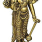 Lord Vishnu The Sustainer of Universe Brass Statue Height 8 Inches