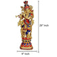 Brass Idol Krishna Maakhan Chor Murlidhar Home Decor Height : 29 inches