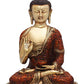 Blessing Buddha Decorative Statute - (Brass Height 12")