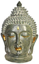 Brass Large Buddha Head Showpiece, Height 29 inches I Home Decor