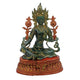 Maa Tara Rani Decorative Statue Sitting Pose - (Brass, Height 18")