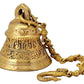 Brass Lord Vishnu Hanging Bell, Height 5.75 inches I Home Decor