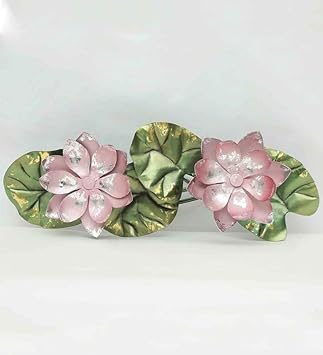 Iron Lotus Showpiece (Weight :2.5 kg) Study Setting