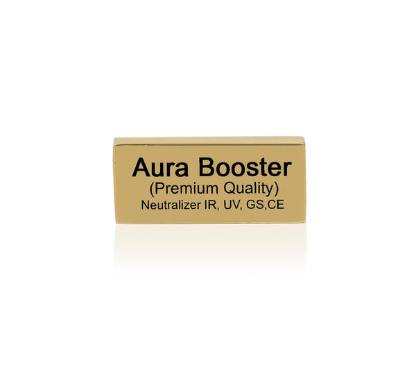 Brass Vastu Aura Booster Neutralize IR/UV/GS/CE Feng Shui Showpiece (Height 1 Inch) Study Setting