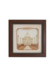 Wooden Art Work TalMahal India Frame Wall Decor 8 x 8 Inch