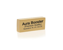 Gold Aura Booster block, front label with Neutralizer IR, UV, GS, CE