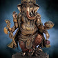 Resin Lord Ganesha in Cold Cast Bonded Bronze Height 8 Inches (Multicolour)