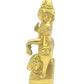 Brass Idol Dattatreya Bhagwan Idol Statue for Home Decor Height 4.5 Inch