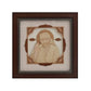 Wooden Art Work Sai Baba Shirdi wale Frame Wall Decor 8 x 8 Inch