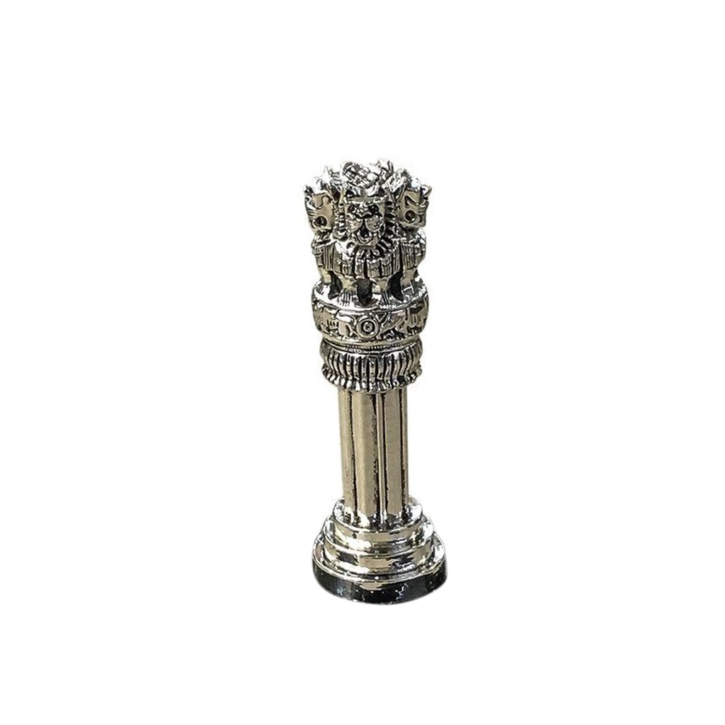 Ashoka Pillar Brass Height 4 Inch Home Decor