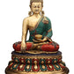 Lord Buddha Decorative Idol - (Brass Height 22")